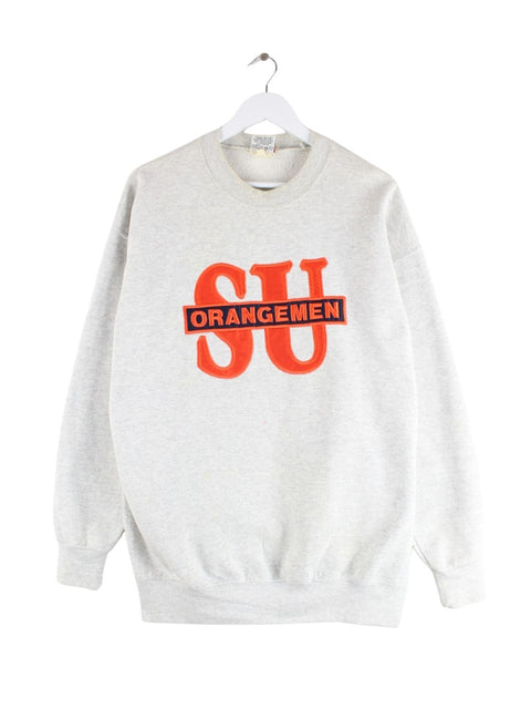 Nutmeg 90s Vintage SU Orangemen Sweater Grau XL