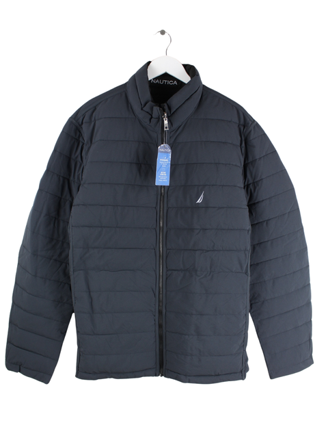 Nautica Deadstock Wende Jacke Grau XXL