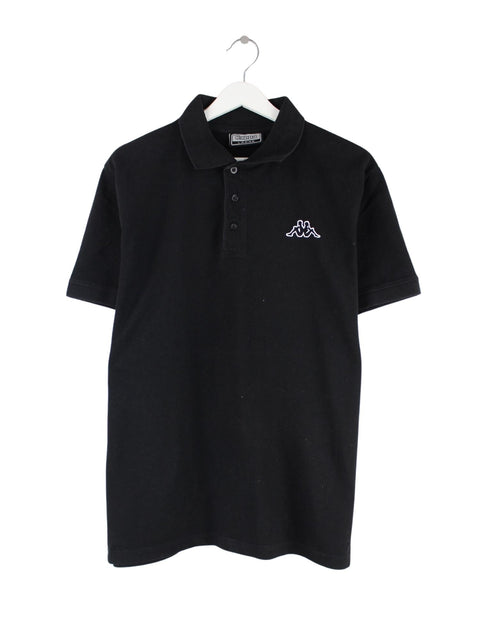 Kappa 00s Basic Polo Schwarz L