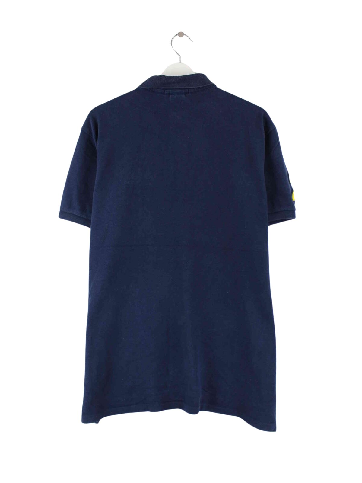 Ralph Lauren 90s Vintage Embroidered Polo Blau XL (back image)