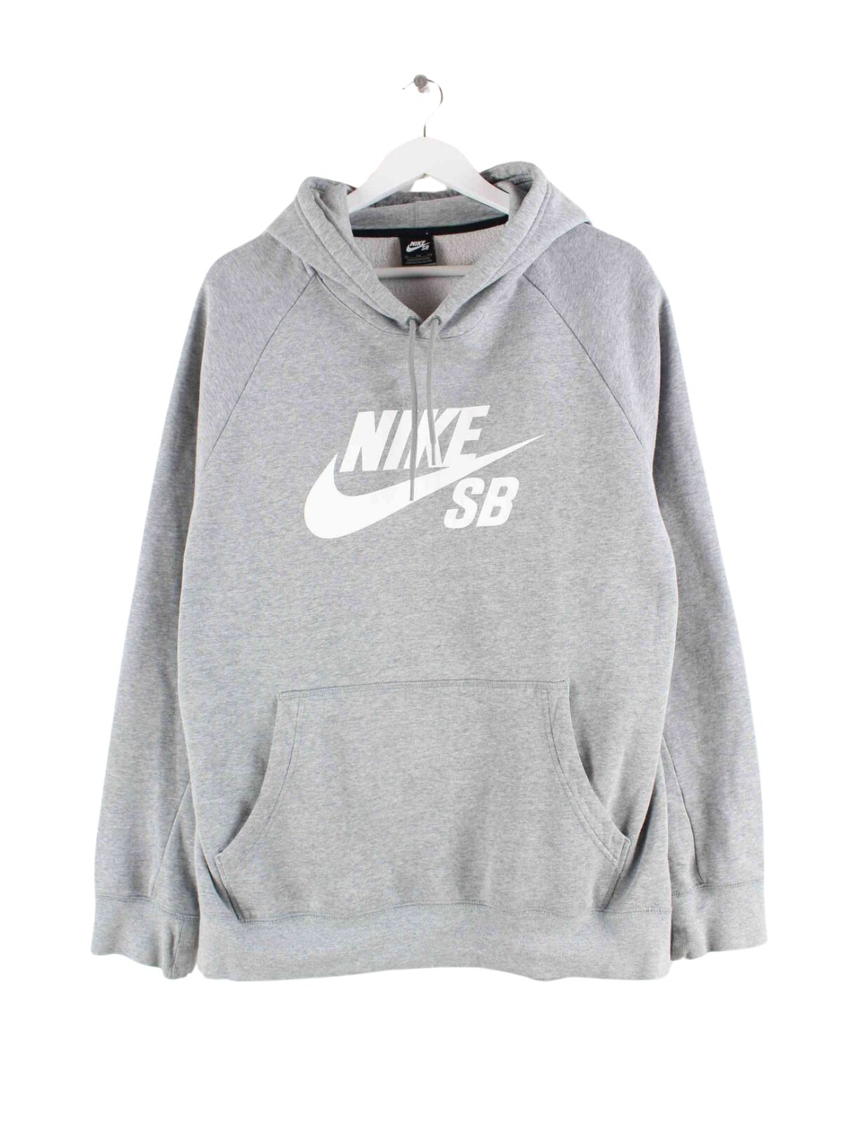 Nike SB Logo Print Hoodie Grau XL (front image)
