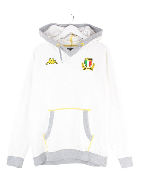 Kappa 00s Italia Hoodie Weiß L