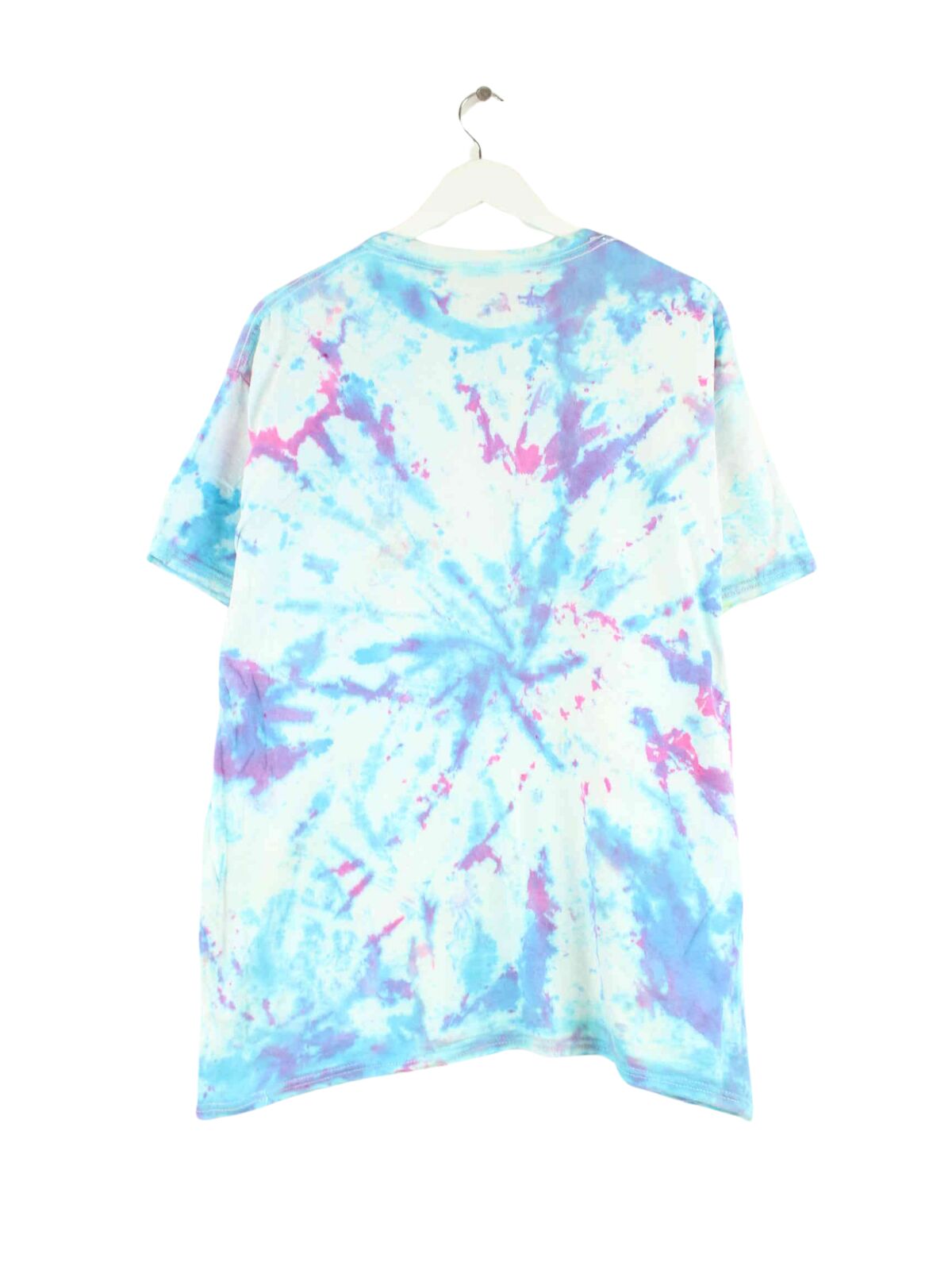 Gildan Tie Dye T-Shirt Blau XL (back image)
