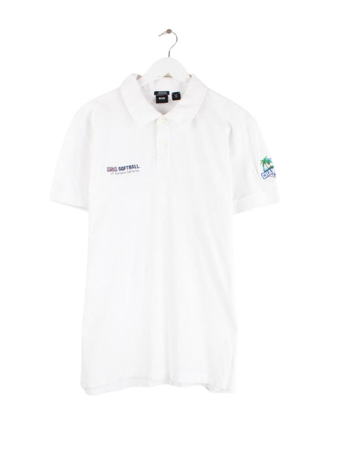 Hugo Boss Regular Fit Softball Champions Cup Polo Weiß XL