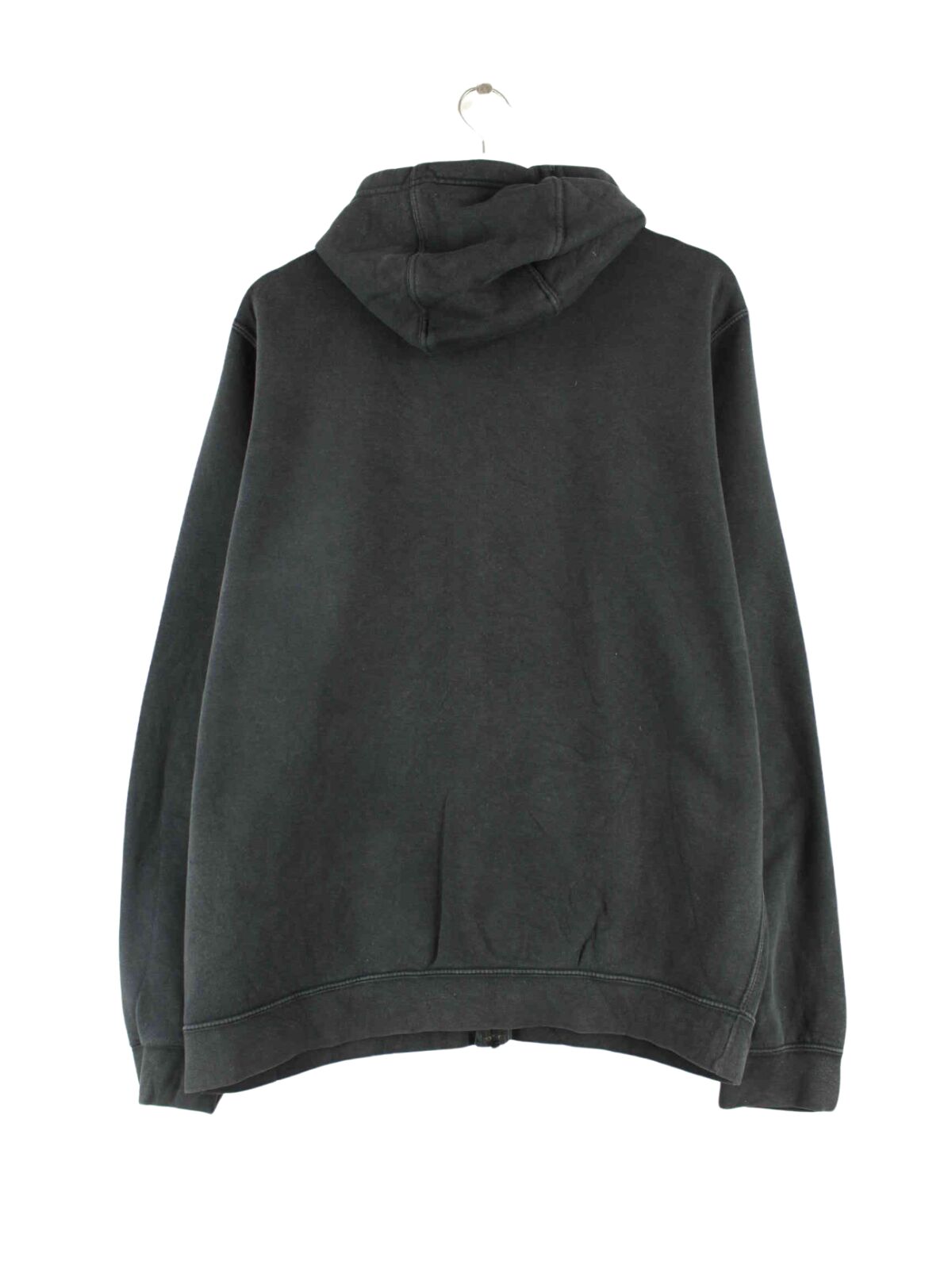 Nike Embroidered Zip Hoodie Schwarz L (back image)