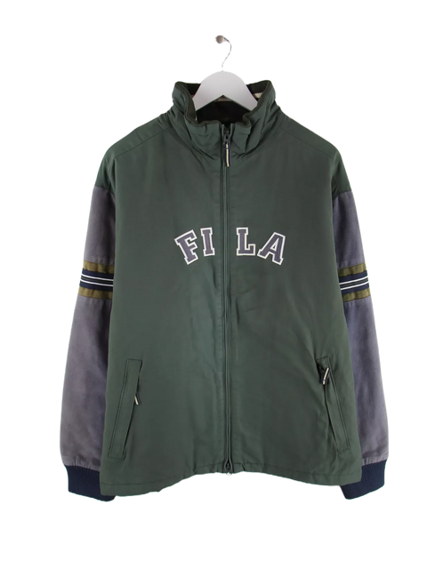 Fila 90s Vintage Spellout Jacke Olive L