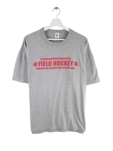 Russell Athletic Field Hockey Print T-Shirt Grau XL
