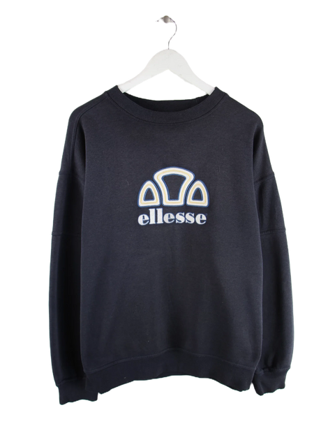Ellesse 90s Vintage Big Logo Sweater Blau L