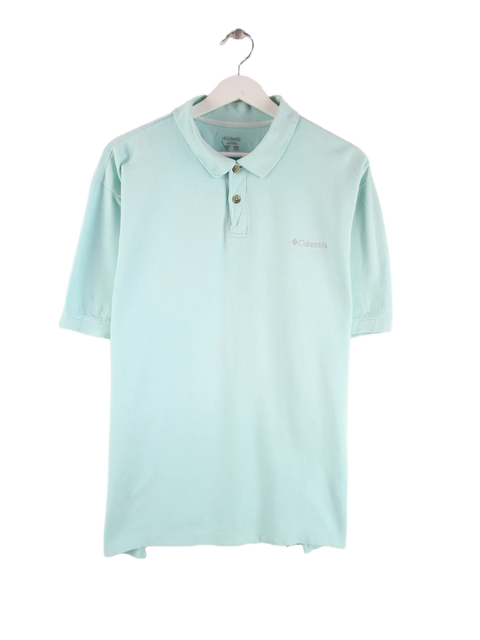 Columbia Embroidered Polo Türkis L