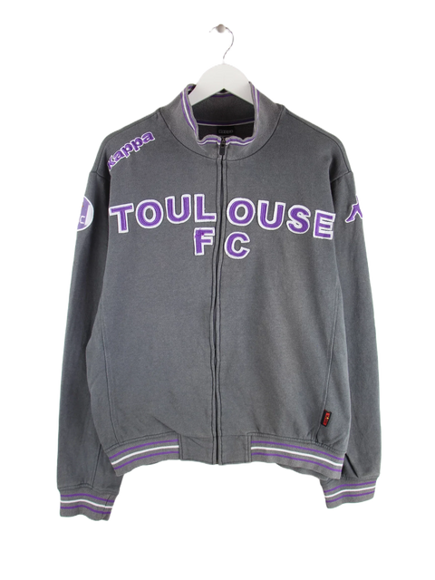 Kappa 00s Toulouse FC Sweatjacke Grau L