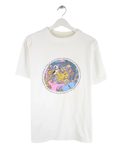 Tultex 90s Vintage Dr. Laura Program Print T-Shirt Weiß L