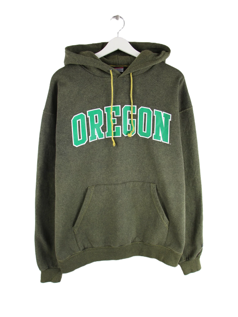 Champion Oregon Print Hoodie Olive XL
