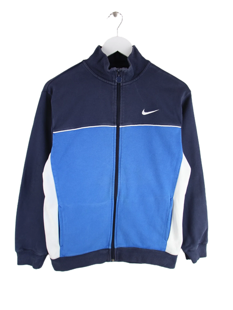 Nike 00s Big Swoosh Sweatjacke Blau S