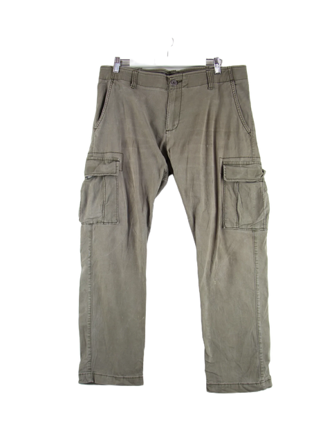 Lee Motion Stretch Regular Fit Cargo Hose Olive W34 L29
