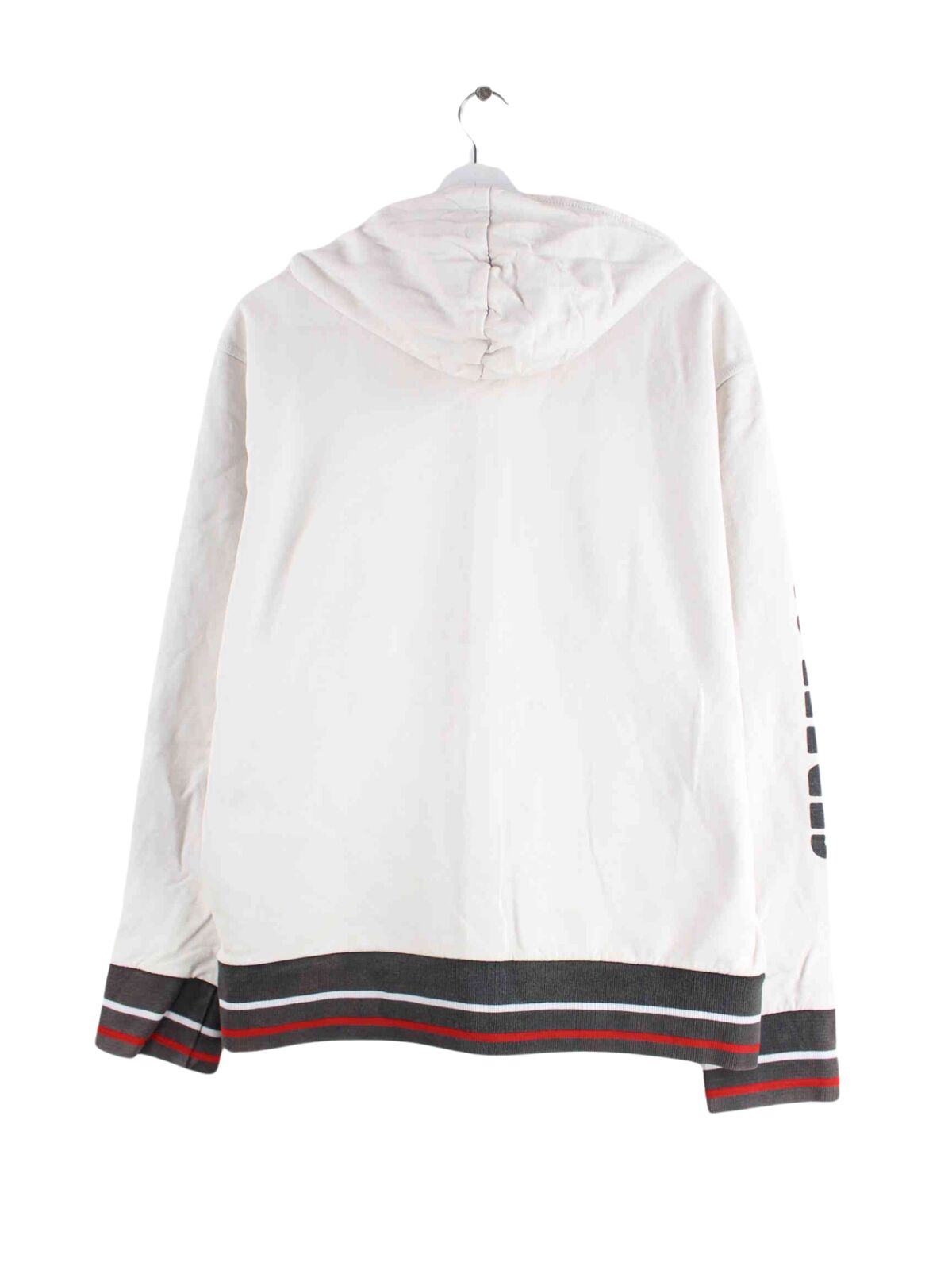 Lotto Embroidered Zip Hoodie Weiß L (back image)