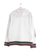 Lotto Embroidered Zip Hoodie Weiß L (back image)