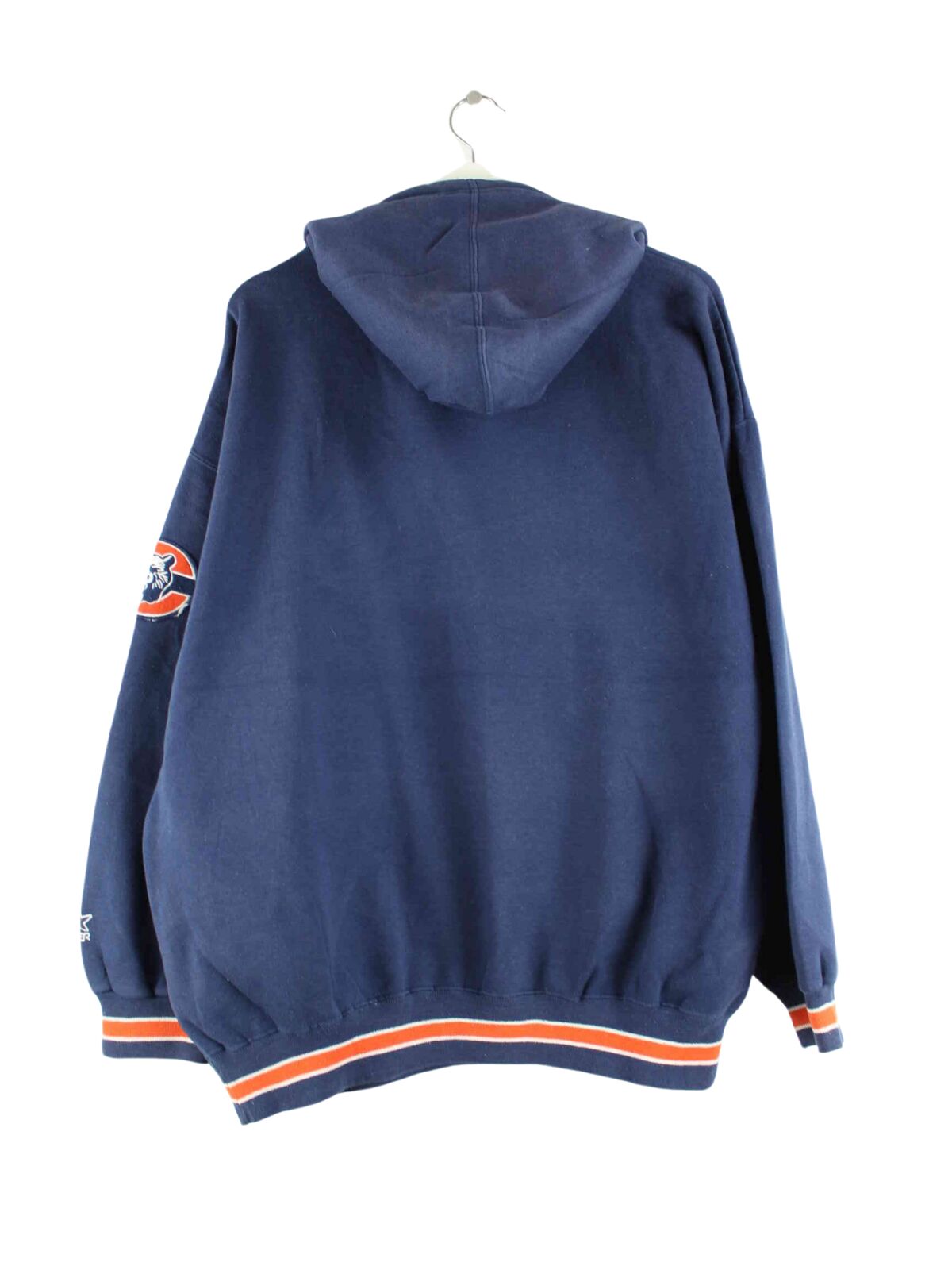 Starter NFL Bears Embroidered Hoodie Blau XL (back image)