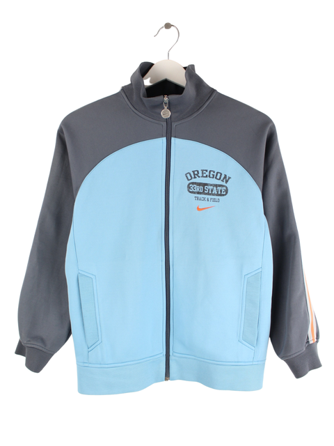 Nike Damen 00s Track & Field Trainingsjacke Blau XS