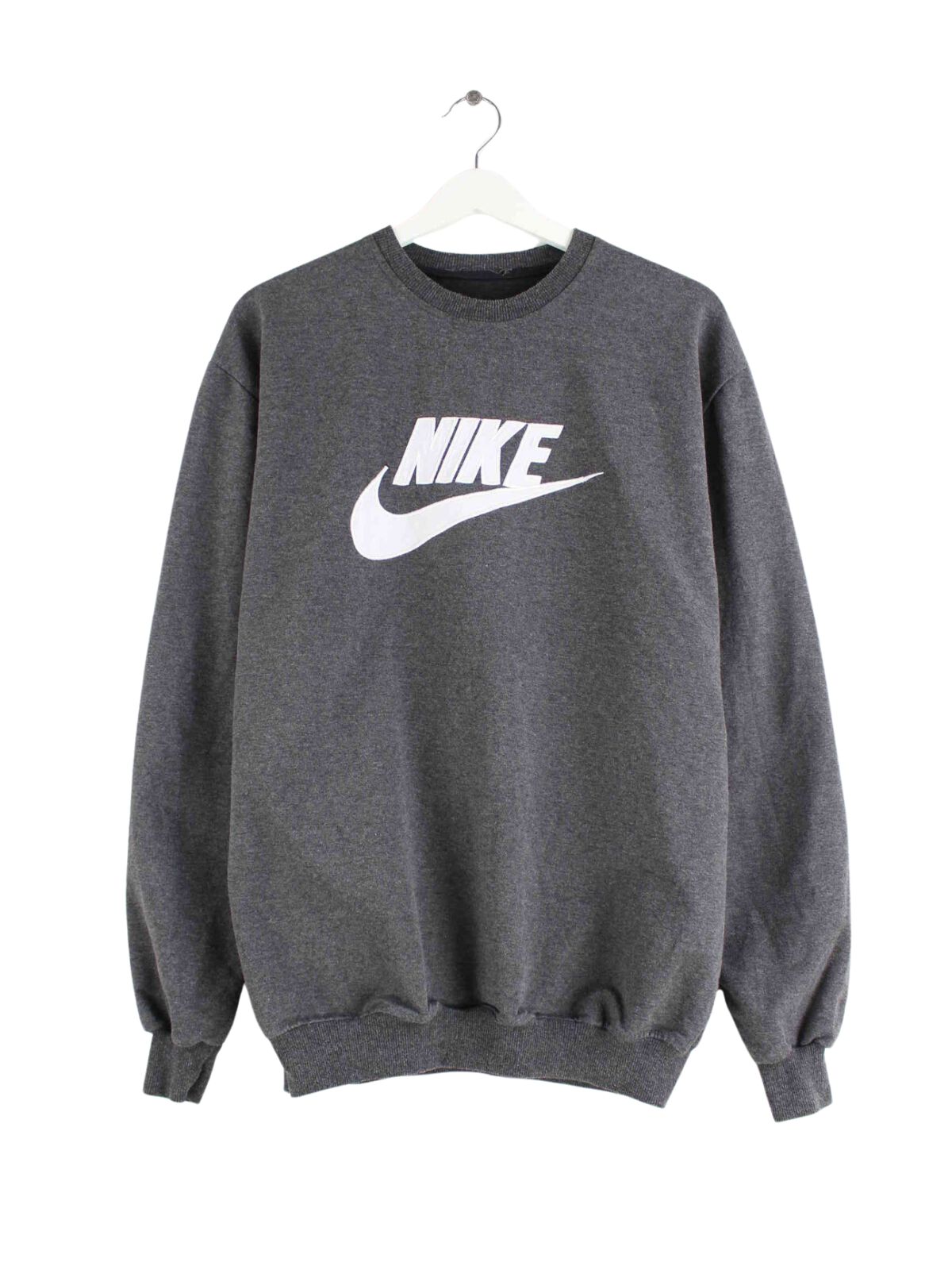 Nike Embroidered Logo Sweater Grau L (front image)