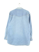 Lee 90s Vintage Jeans Hemd Blau M (back image)