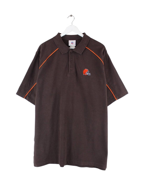 NFL Cleveland Browns Polo Braun XL