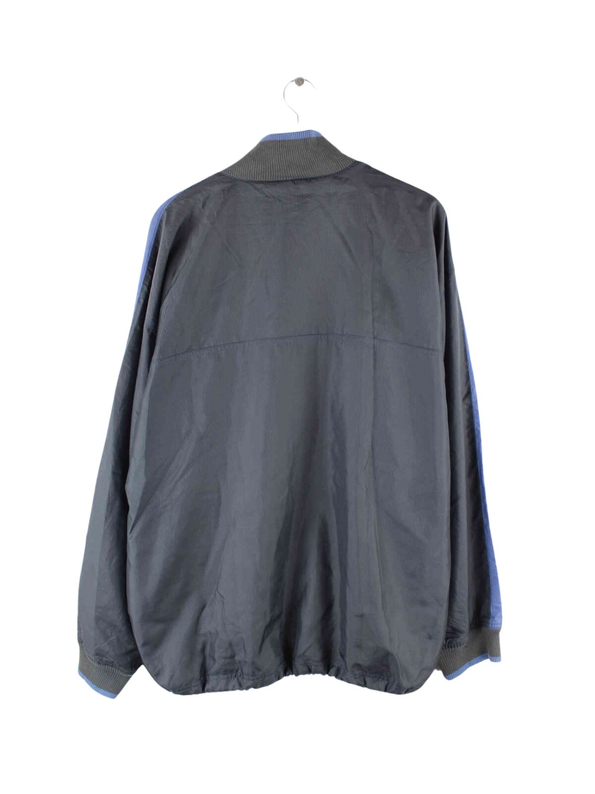 Adidas 90s Vintage Windbreaker Trainingsjacke Blau XXL (back image)