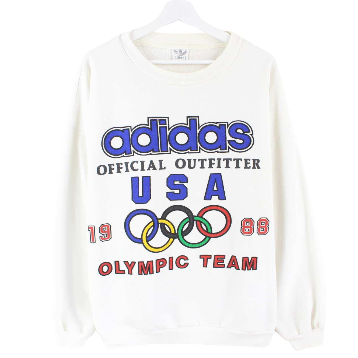 Adidas 1988 Olympia Sweater White L – Peeces