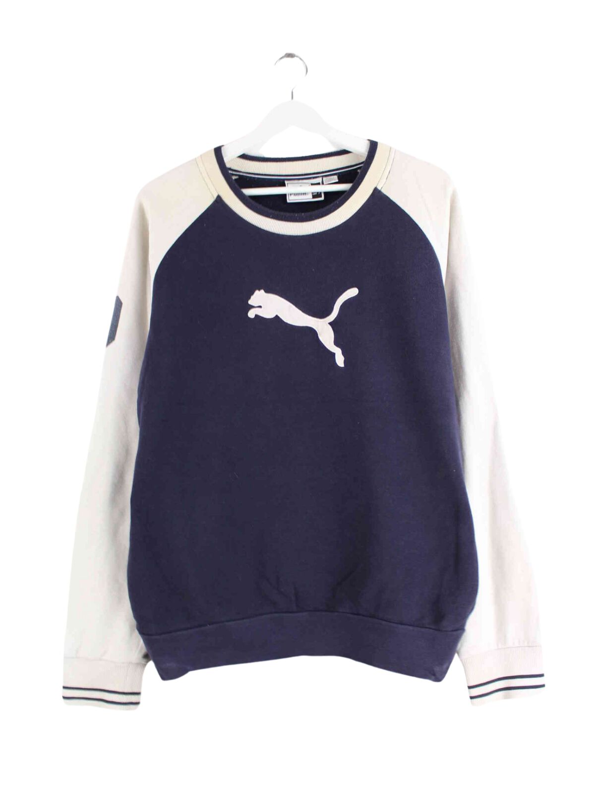 Puma y2k Embroidered Logo Sweater Blau M (front image)