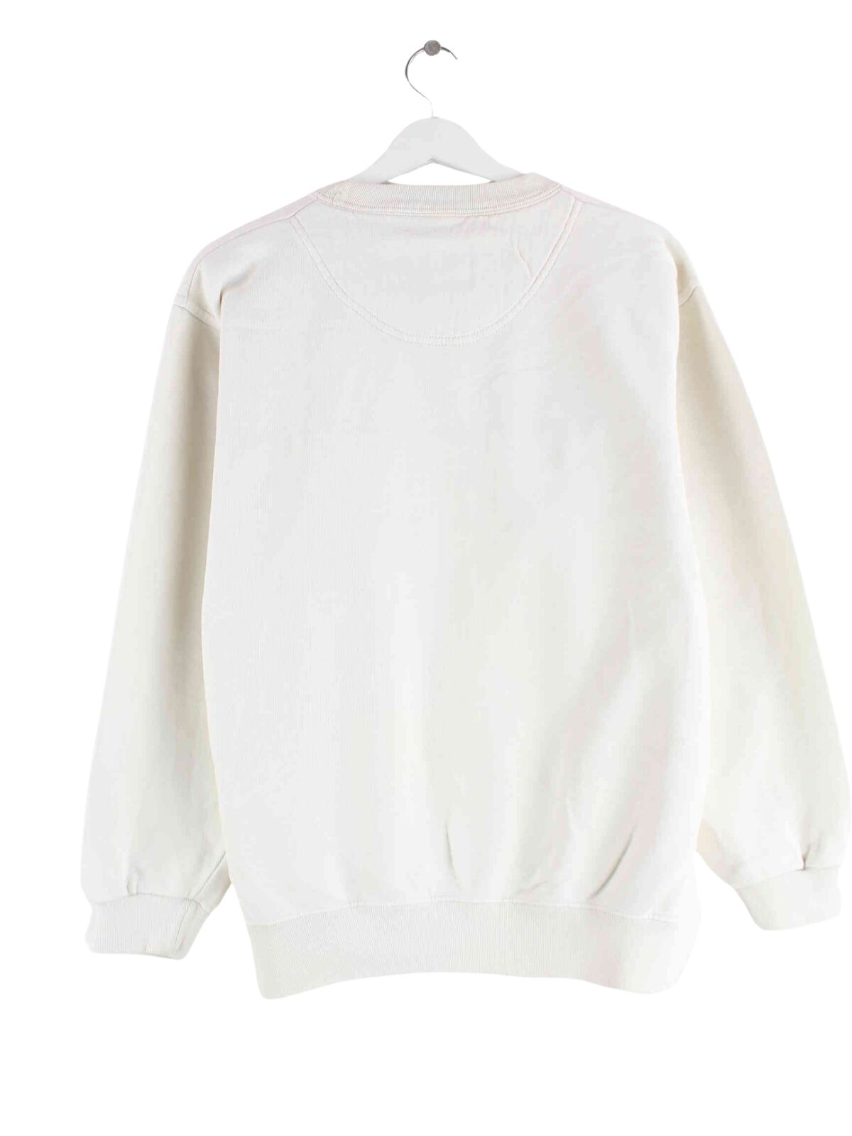 Champion y2k Embroidered Logo Sweater Beige M (back image)