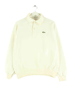 Lacoste 90s Vintage Polo Sweater Beige M (front image)