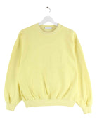 Lacoste Damen 90s Vintage Embroidered Sweater Gelb XS (front image)
