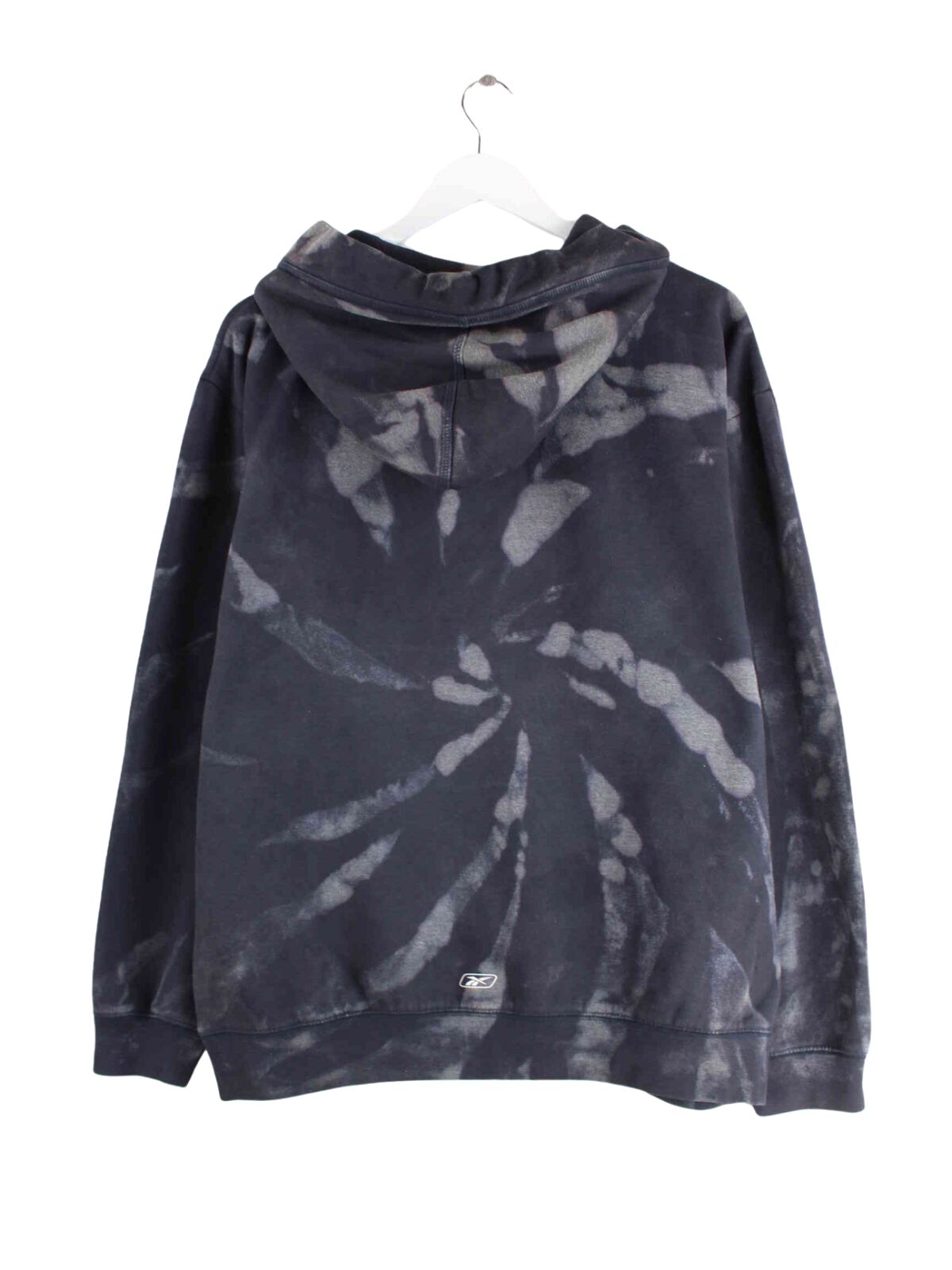 Reebok y2k Embroidered Tie Die Hoodie Grau L (back image)