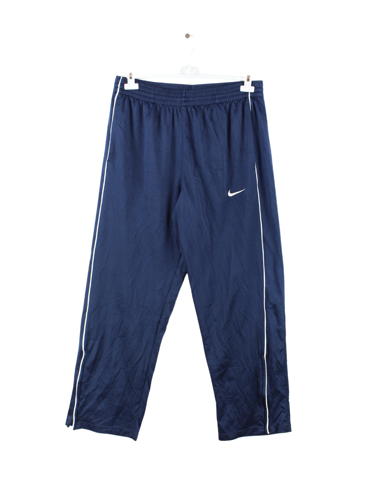 blue track pants nike