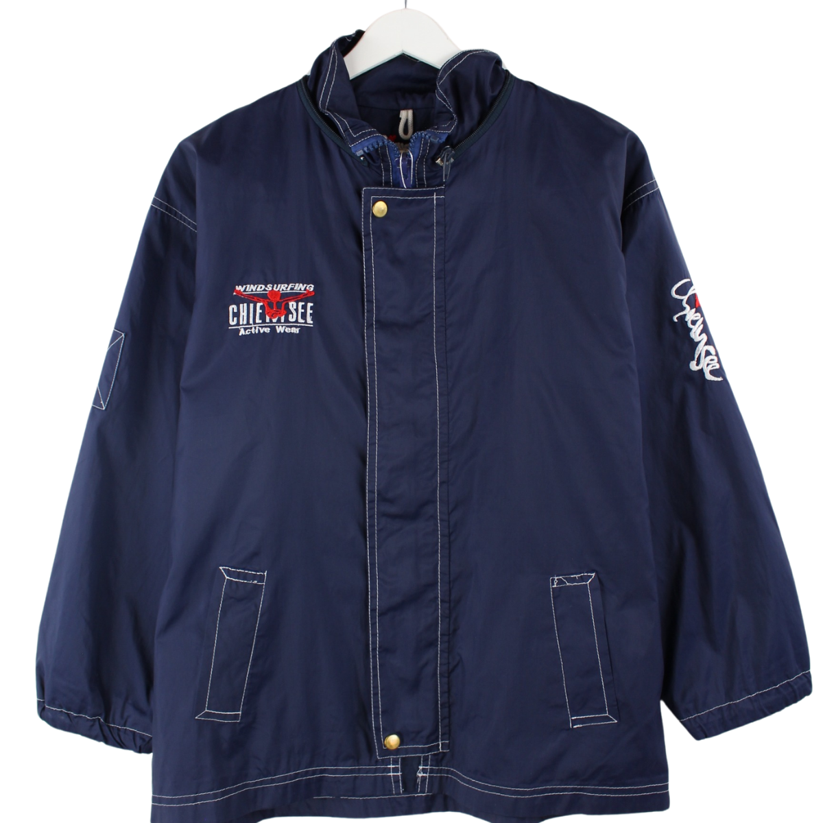Chiemsee 00s Embroidered Jacket Blue S – Peeces