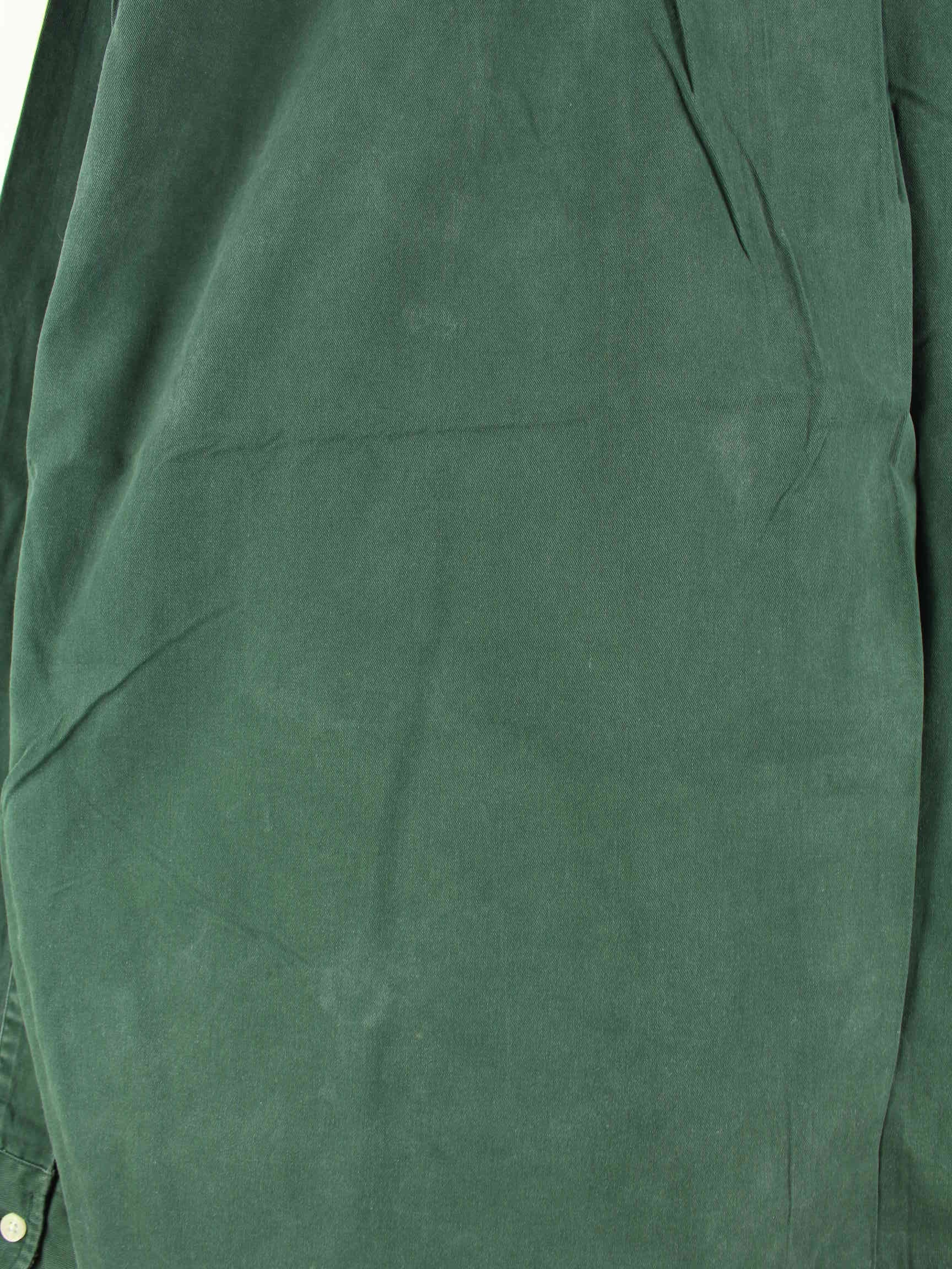 Ralph Lauren 90s Vintage Blake Faded Hemd Grün XL (detail image 8)