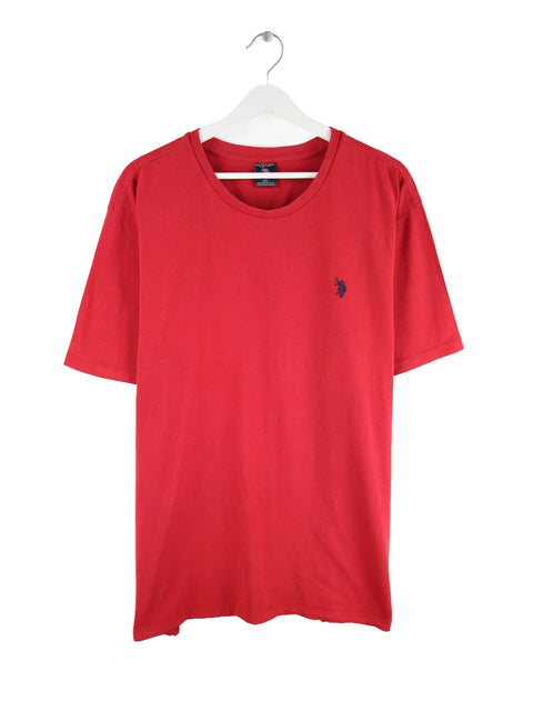 U.S. Polo ASSN. Basic T-Shirt Rot XXL