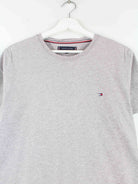 Tommy Hilfiger Basic T-Shirt Grau M (detail image 1)