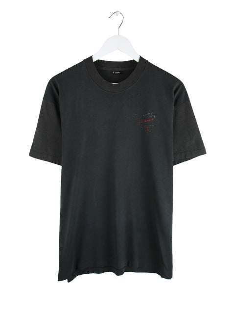 Guess 80s Vintage Single Stitch T-Shirt Schwarz XL