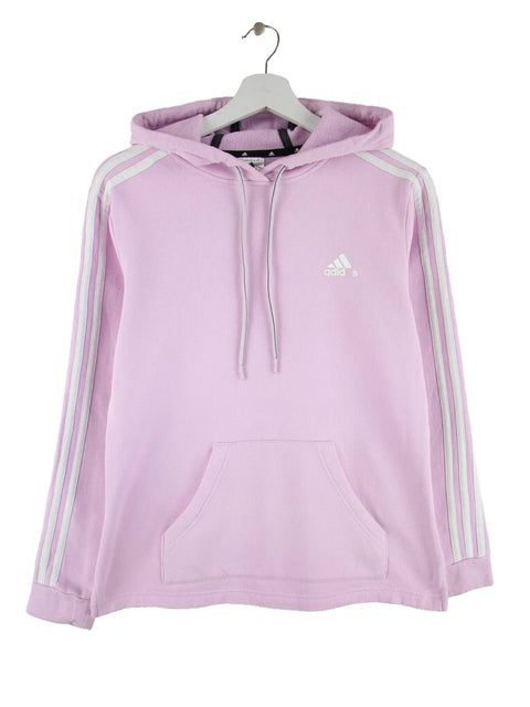 Adidas Damen Essentials 3-Stripes Hoodie Rosa S