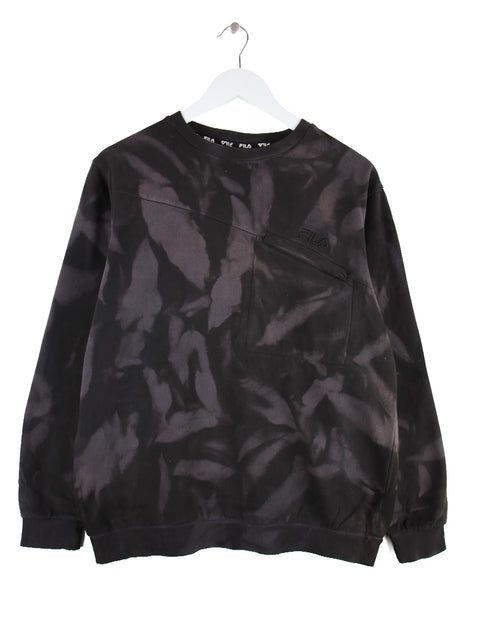 Fila Tie Dye Basic Sweater Grau S