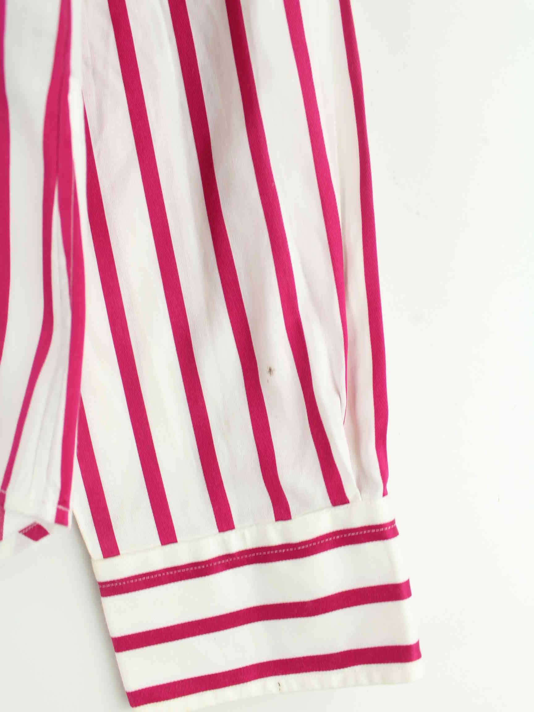 Ralph Lauren Damen Sport Striped Hemd Pink L (detail image 6)