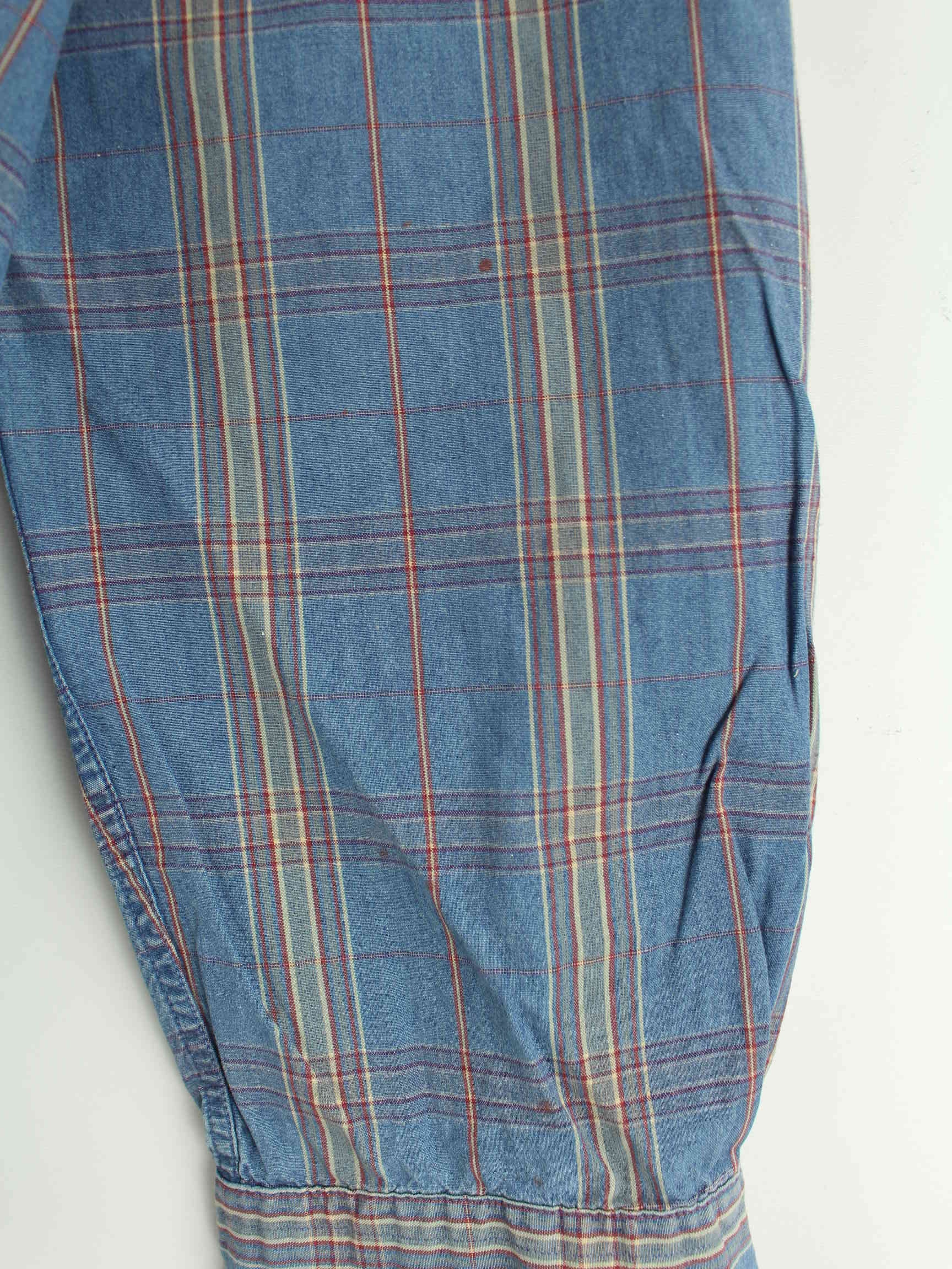 Lee y2k Pattern Hemd Blau L (detail image 3)