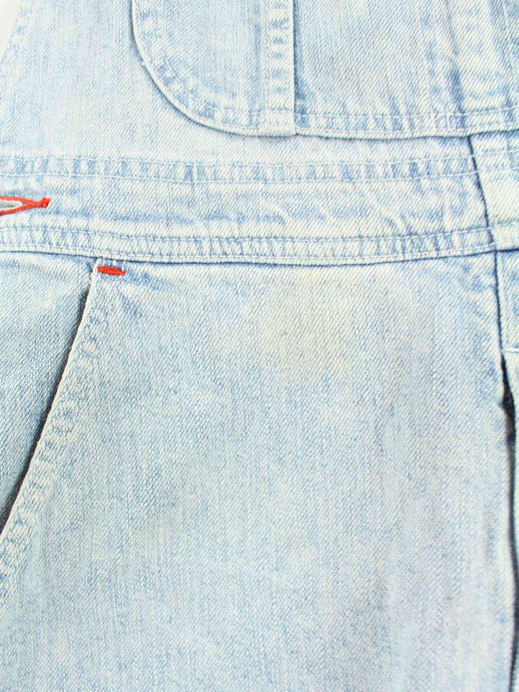 Wrangler 80s Vintage Blue Bell Latz Hose Blau (detail image 4)