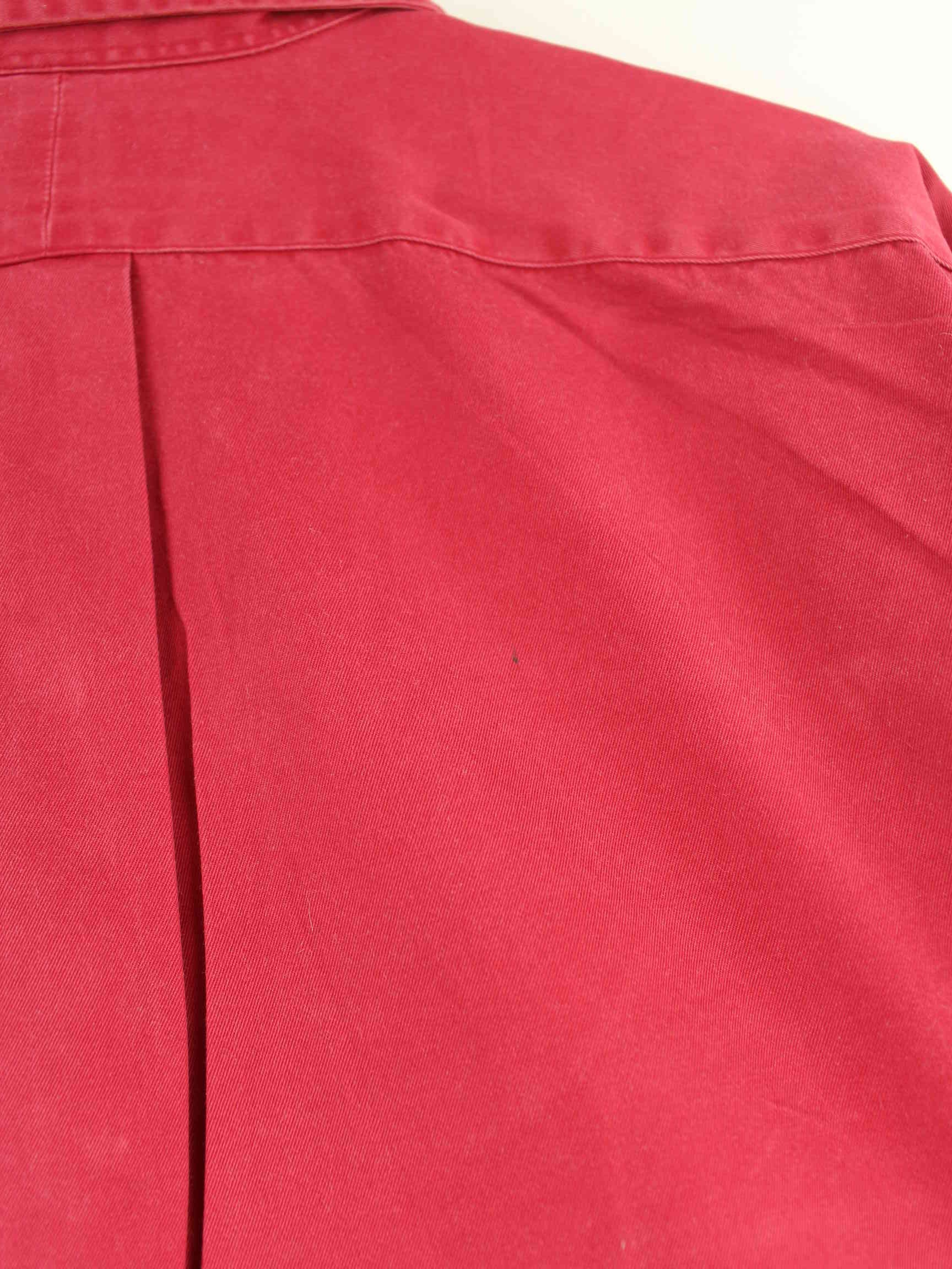 Ralph Lauren 90s Vintage Classic Fit Hemd Rot XL (detail image 3)