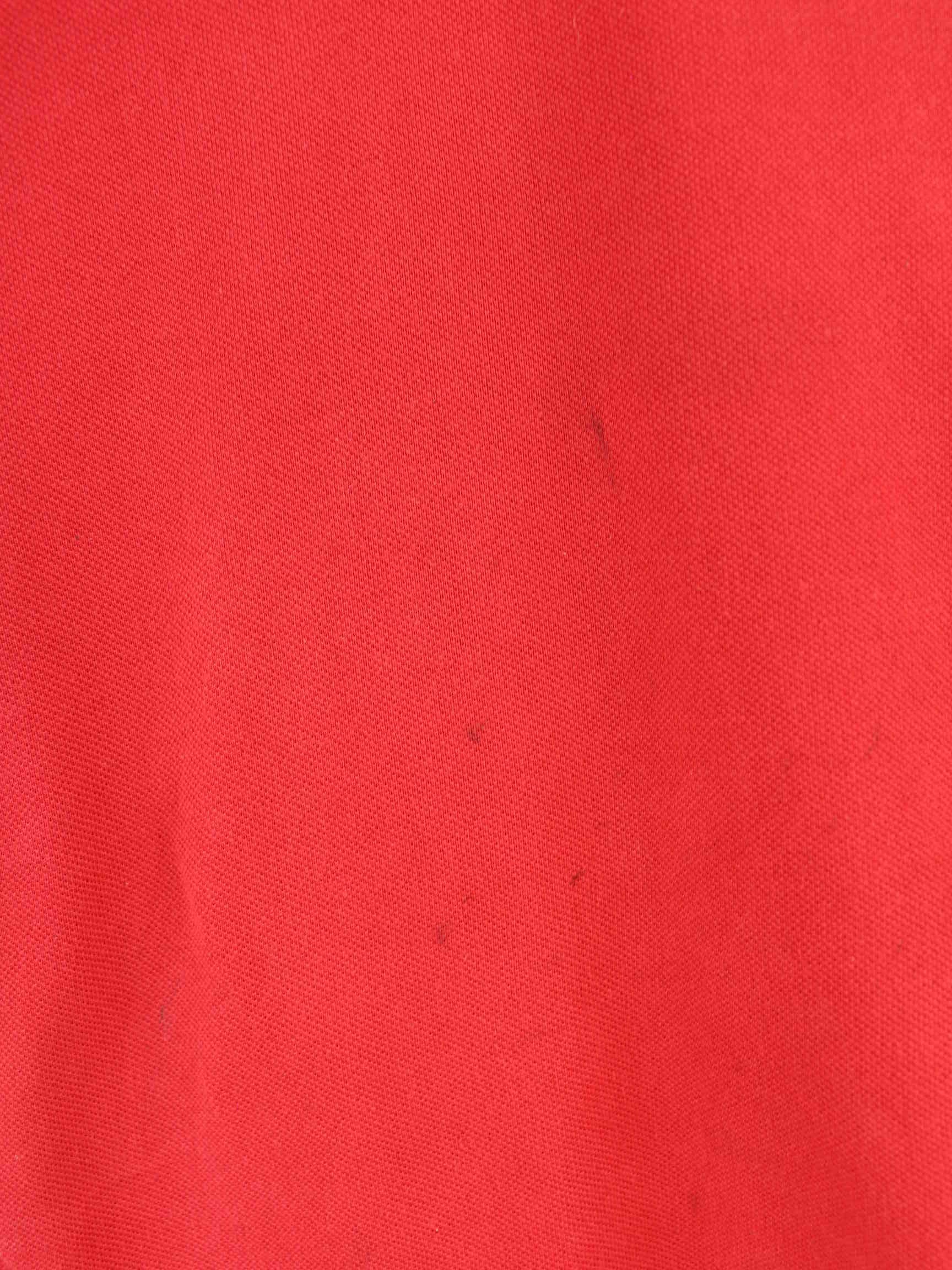Burberry Damen 90s Vintage Polo Rot L (detail image 3)
