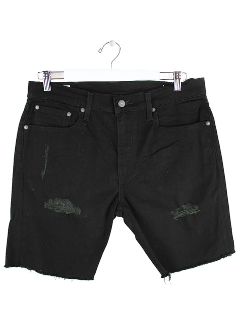 Levi's 502 Rework Jorts / Jeans Shorts Schwarz W33
