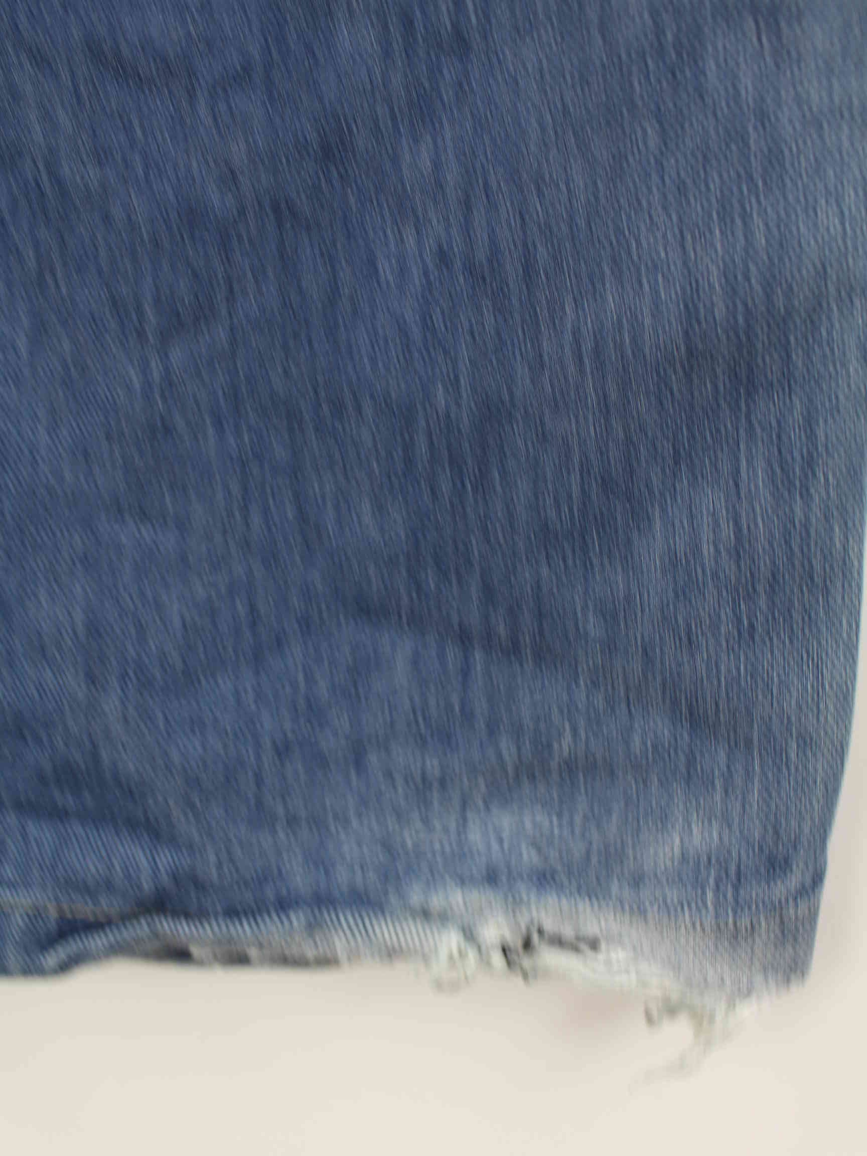 Vintage y2k Embroidered Carpenter Jeans Blau (detail image 5)
