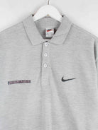 Nike 90s Vintage Polo Grau M (detail image 1)