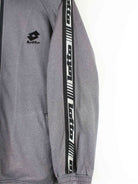 Lotto 90s Vintage Tape Trainingsjacke Grau L (detail image 3)