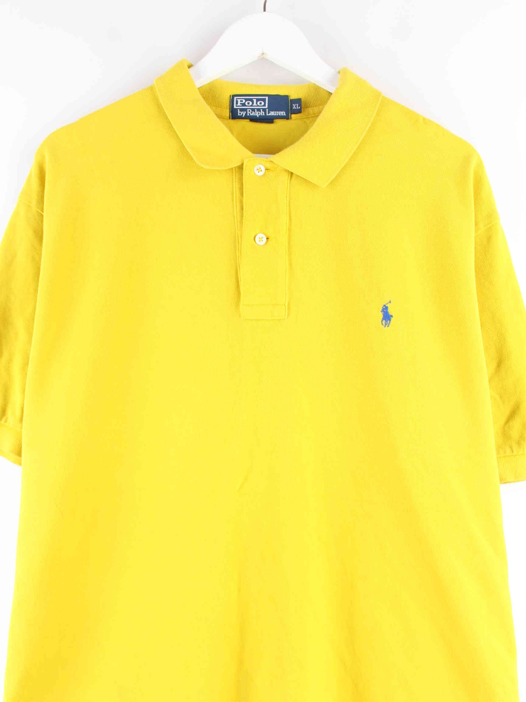 Ralph Lauren y2k Basic Polo Gelb XL (detail image 1)